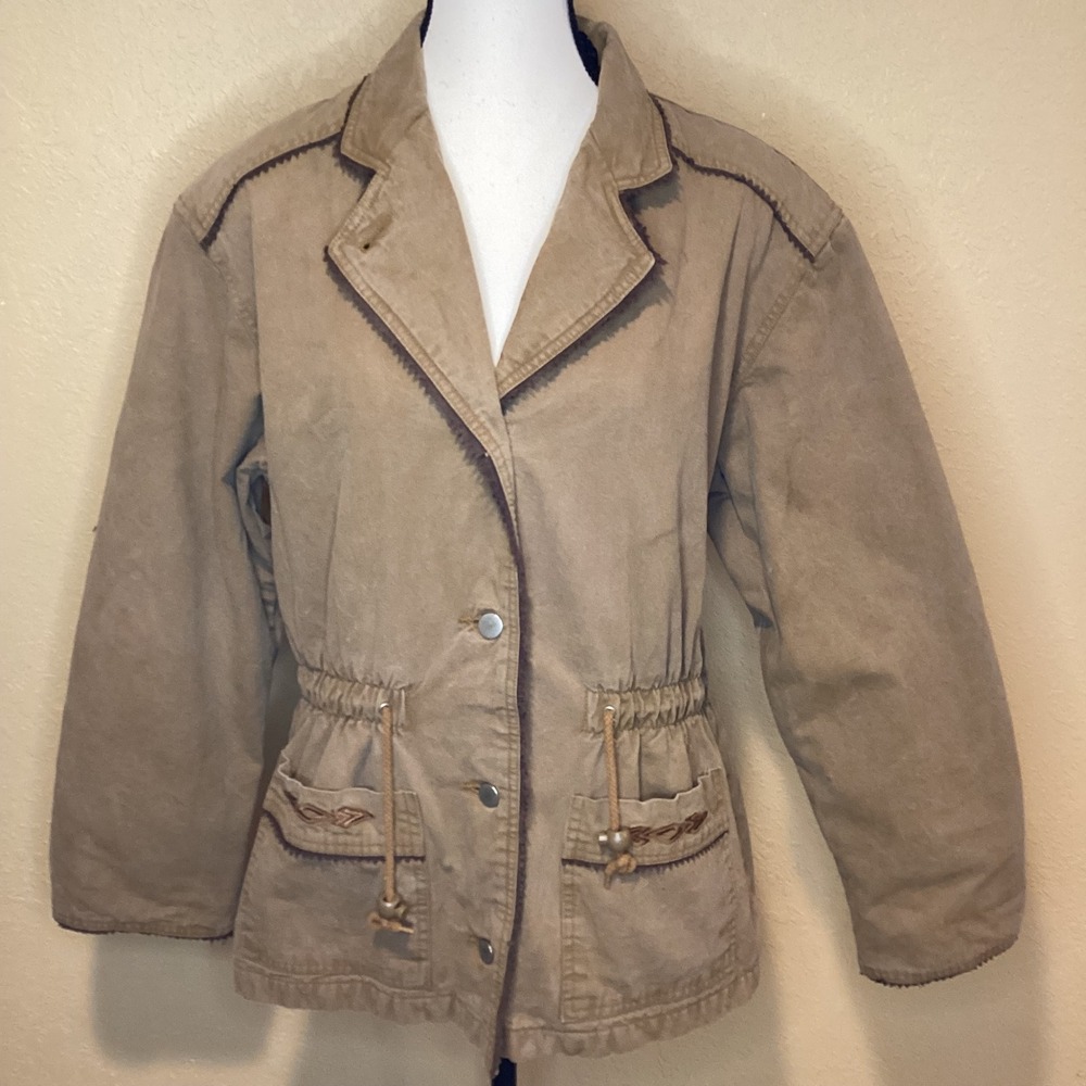 Roper Range Gear Barn Jacket with Flannel Lining, size medium